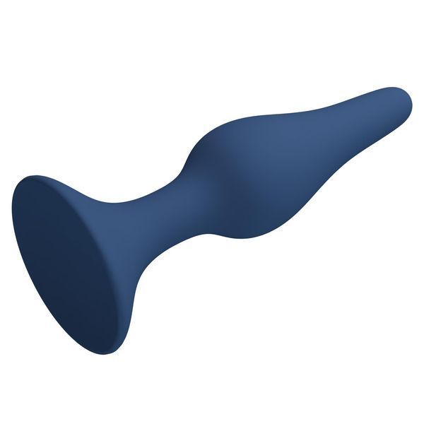 Анальная пробка MR. Play Slim Anal Plug XL, 15.4 см (синий) 237406 фото