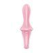 Надувной анальный вибратор Satisfyer Air Pump Booty 5+, 19 см (розовый) 34688 фото 4