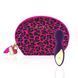 Вібромасажер Rianne S Lovely Leopard Mini Wand, 12 см (фіолетовий) 54534 фото 3