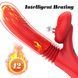 Вібратор B - Series Fox Thrusting and Heating, 24 см (чорний) 130610 фото 6