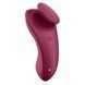 Кліторальний масажер для трусиків Satisfyer Sexy Secret, 8,6 см (бордовий) 22374 фото 3