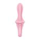 Надувной анальный вибратор Satisfyer Air Pump Booty 5+, 19 см (розовый) 17344 фото 4