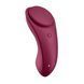 Кліторальний масажер для трусиків Satisfyer Sexy Secret, 8,6 см (бордовий) 22374 фото 1
