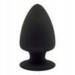 Анальна пробка SilexD Model 1 size L, 9,5 см (чорний)