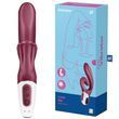 Вибратор-кролик Satisfyer Love Me, 22 см (бордовый)