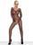 Комбинезон-сетка Obsessive N109, S/L (чёрный) 11024 фото