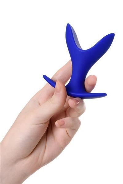 Анальна пробка ToDo Expander Plug Bloom S, 8.5 см (синій) 98000 фото