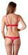 Комплект білизни Cottelli Lingerie Half-cup Bra Set, 80B/M (червоний) 55306 фото 2