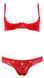 Комплект білизни Cottelli Lingerie Half-cup Bra Set, 80B/M (червоний) 55306 фото 3