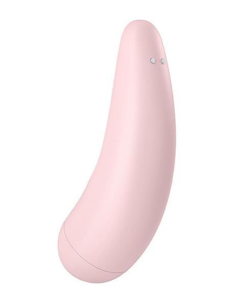 Вакуумний стимулятор клітора з вібрацією Satisfyer Curvy 2+ (рожевий) 20082 фото