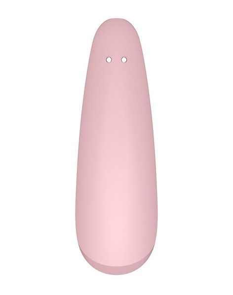 Вакуумный клиторальный стимулятор Satisfyer Curvy 2+, 13,5 см (розовый) 10041 фото