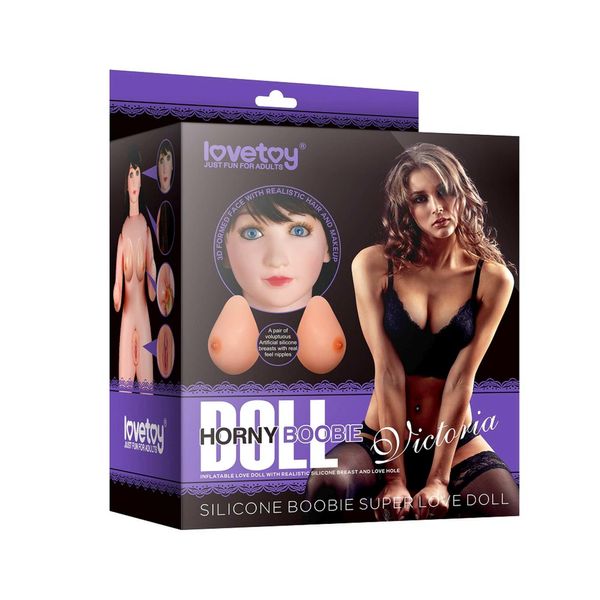 Секс-кукла LoveToy Silicone Boobie Super Love Doll, 152 см (блондинка) 14597 фото