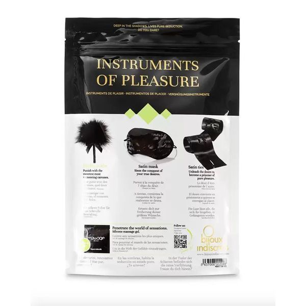 Набор Bijoux Indiscrets Instruments of Pleasure Green, 5 шт (черный) 124554 фото