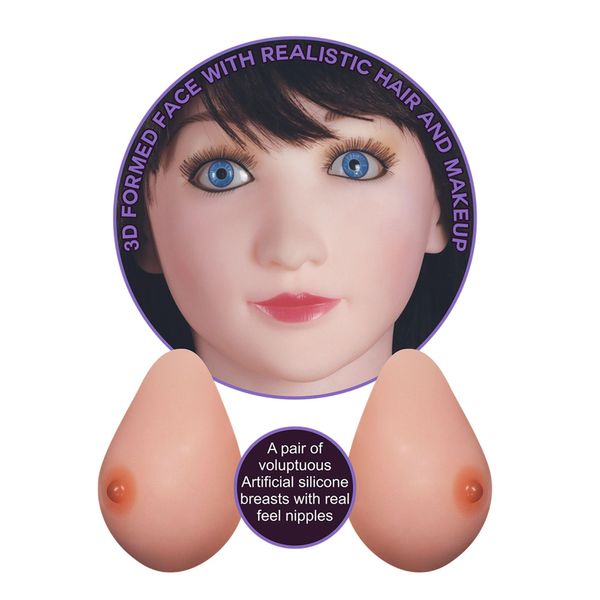 Секс-кукла LoveToy Silicone Boobie Super Love Doll, 152 см (блондинка) 14597 фото