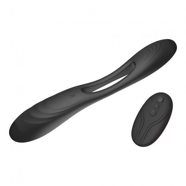 Вибратор для пар Dorcel Multi Joy, 20 см (черный) 25740 фото