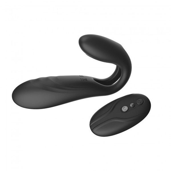Вибратор для пар Dorcel Multi Joy, 20 см (черный) 25740 фото