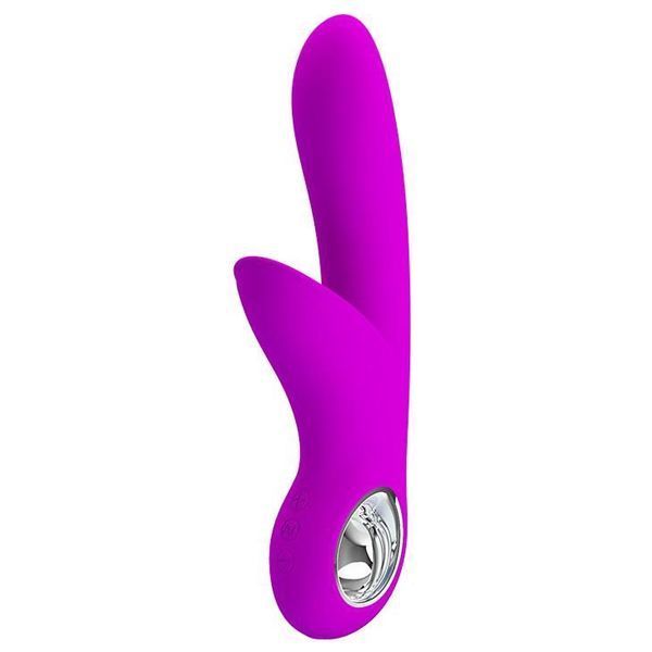 Вібратор Pretty Love Carol, 19 см (фуксія) 15452 фото