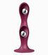 Фаллоимитатор Satisfyer Double Ball-R, 17.7 см (бордовый) 89186 фото