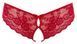 Трусики Cottelli Lingerie Lace, L (красный) 82764 фото 4