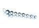 Анальний ланцюжок Jelly Anal 10 Beads Clear, 29 см (прозорий) 46797_EU фото 2