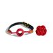 Кляп Zalo & Upko Doll Rose Ball Gag, 54 см (красный) 31574 фото 5