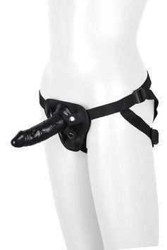 Страпон Dream Toys Blaze Harness with Dildo, 13 см (черный) 78656 фото