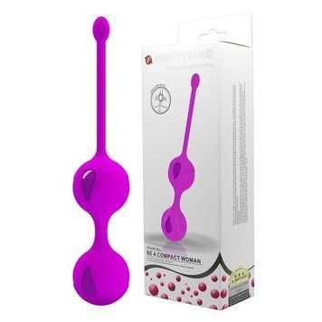 Вагинальные шарики Pretty Love Kegel Tighten Up II, 16,3 см (фиолетовый) 7702_EU фото