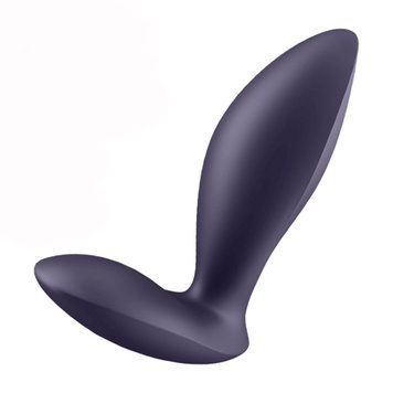 Анальная пробка с вибрацией Satisfyer Power Plug, 11,3 см (фиолетовый) 15231_EU фото