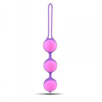 Вагинальные шарики Toyz4lovers Bi-Balls Triple, 21 см (фиолетовый) 50545 фото