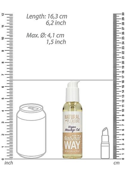 Масажна олія Natural Pleasure Vegan Oil, 150 мл 79620 фото
