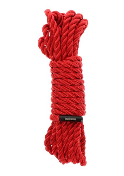 Веревка для бондажа Taboom Bondage Rope, 5 м (красный) 36747 фото