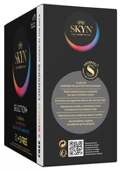 Презервативы Skyn Selection+, 35 шт. 124662 фото