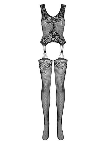 Бодистокинг Obsessive F221, S/M/L (черный) 10912 фото