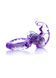 Эрекционное кольцо Boss Series Rabbit Vibro Cock Ring, 7,5 см (фиолетовый) 20268 фото 2