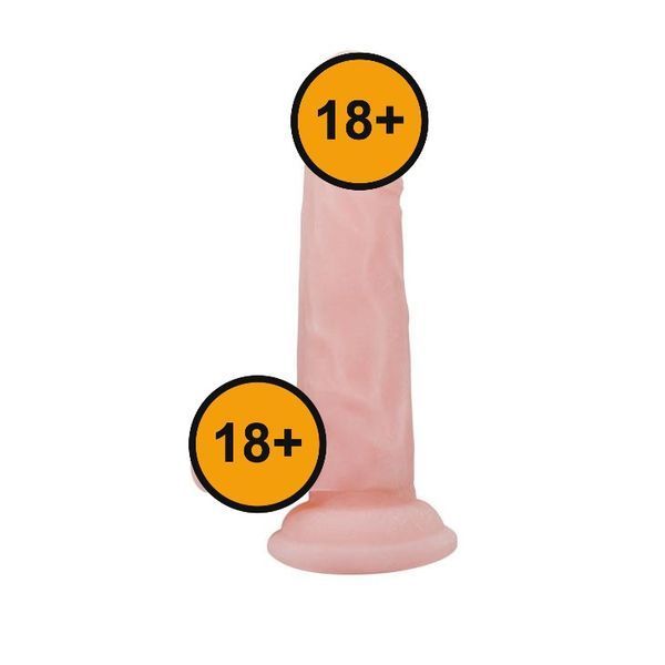 Фалоімітатор Baile Super Dildo 6.4", 16.5 см (тілесний) 90924 фото