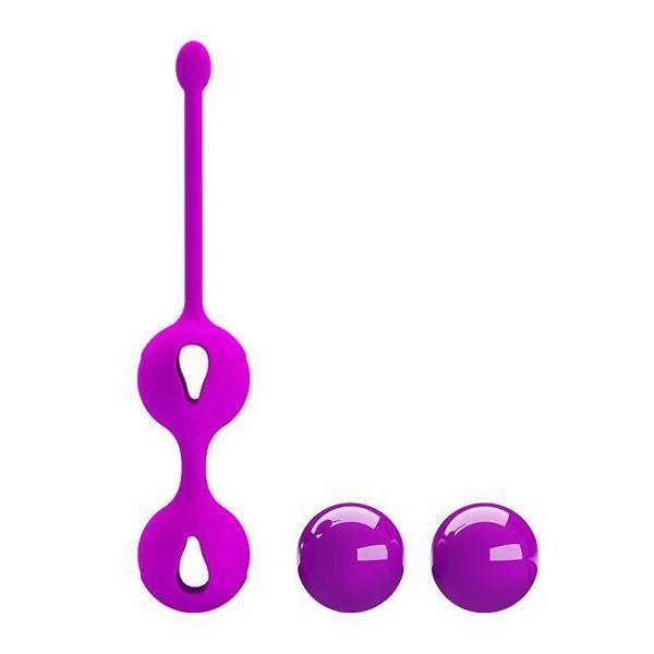 Вагинальные шарики Pretty Love Kegel Tighten Up II, 16,3 см (фиолетовый) 7702_EU фото