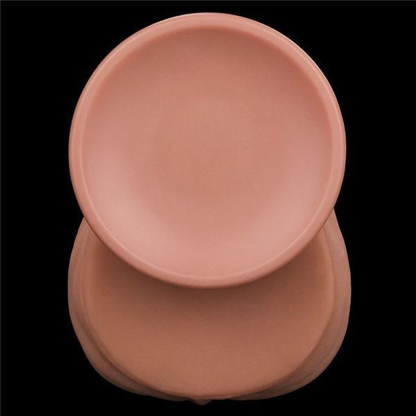 Фалоімітатор LoveToy Sliding-Skin Dual Layer Dong King Sized, 36 см (тілесний) 44488 фото