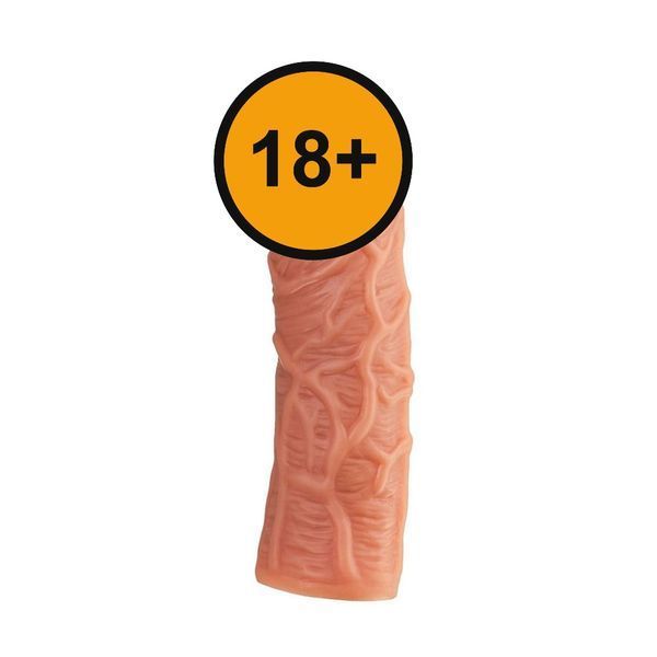 Насадка на пенис Kokos Penis Sleeve PS 001 L, 16.5 см (телесный) 36968 фото