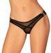 Трусики-стринги Obsessive Roxelia, XS/S (черный) 52512 фото 1