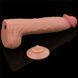 Фалоімітатор LoveToy Sliding-Skin Dual Layer Dong King Sized, 36 см (тілесний) 44488 фото 5