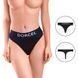 Трусики-стрінги з кишенею для вібратора Dorcel Panty Lover, M (чорний) 229234 фото