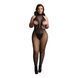 Бодістокінг Le D&eacute;sir Fishnet and Lace, Plus Size (чорний) 190938 фото 1