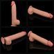 Фалоімітатор LoveToy Sliding-Skin Dual Layer Dong King Sized, 36 см (тілесний) 44488 фото 18