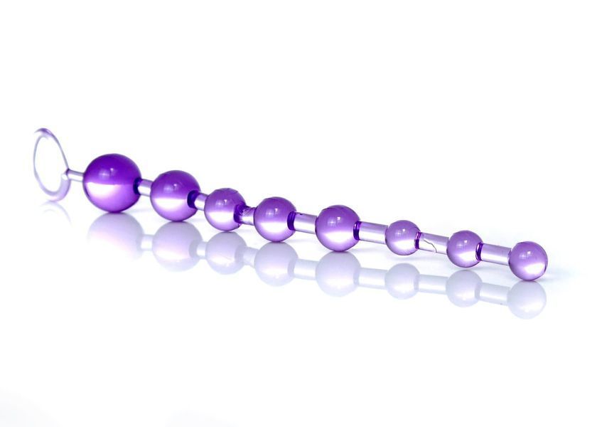 Анальные бусы B - Series EasyLove Jelly Anal 10 Beads, 29 см (фиолетовый) 46796_EU фото