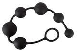 Анальные бусы Black Velvets Anal Beads, 40 cm (черный) 9954 фото