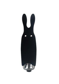 Вібратор для клітора Adrien Lastic Pocket Vibe Rabbit, 8.5 см (чорний) 7668 фото