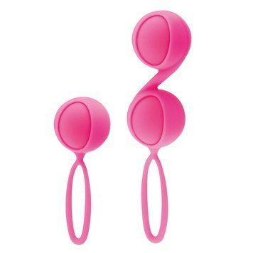 Вагинальные шарики Yoba Kegel Balls Pink, 3 см (розовый) 18599 фото