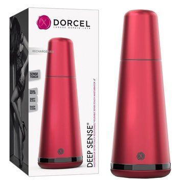 Вибрирующий мастурбатор Dorcel Deep Sense (красный) 12860_EU фото