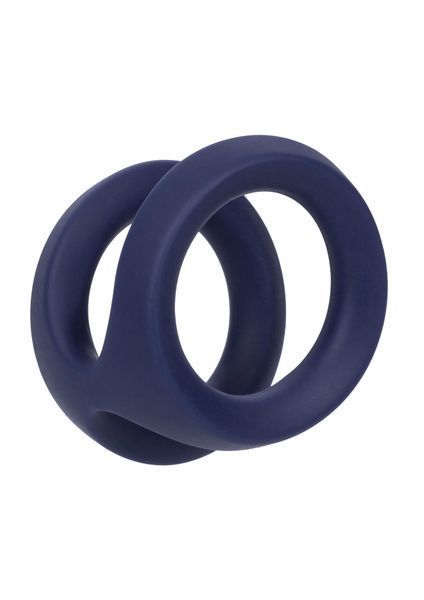 Эрекционное кольцо Calexotics Viceroy Dual Ring, 3,2 см (синий) 77198 фото