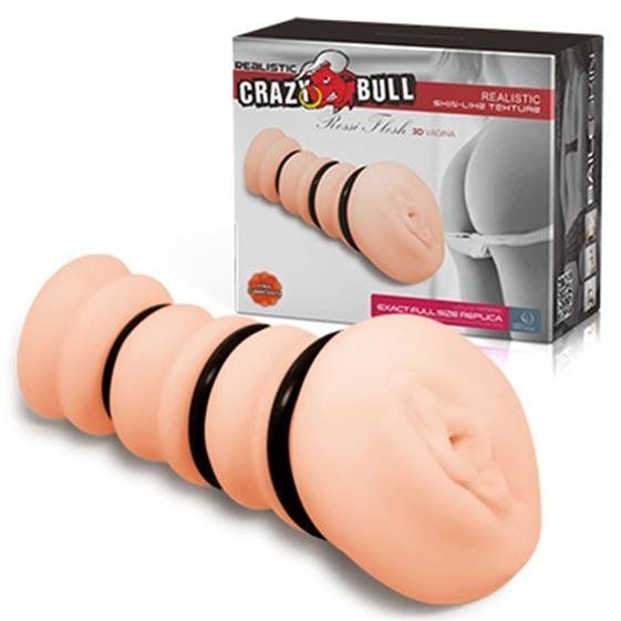 Мастурбатор Crazy Bull Rossi Flesh (телесный) 90730 фото